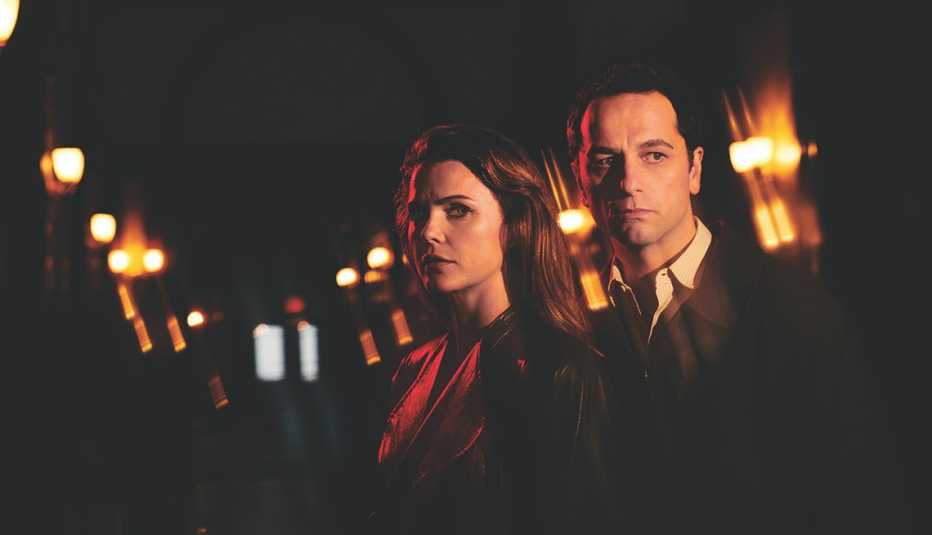 Keri Russell and Matthew Rhys in the FX series 'The Americans'