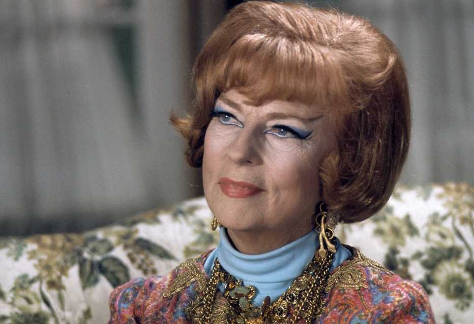 Agnes Moorehead as Endora on the TV show Bewitched