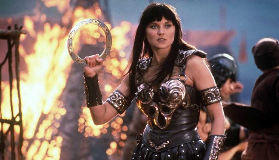 Lucy Lawless stars in Xena: Warrior Princess