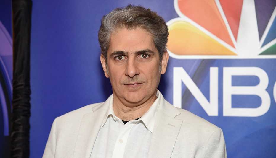 Michael Imperioli from the cast of Lincoln Rhyme Hunt for the Bone Collector attends the N B C 2019 2020 Upfront at The Four Seasons in New York on Monday May 13 2019