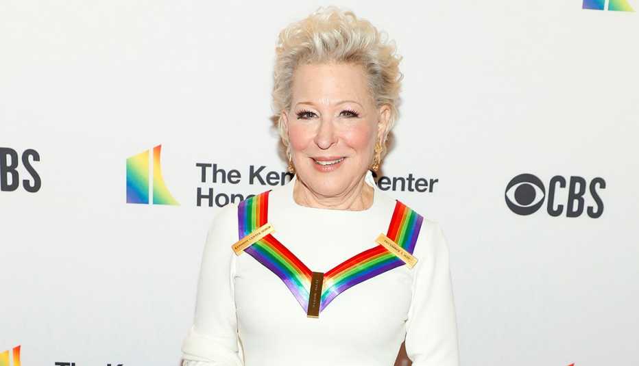 Bette Midler at the 44th Kennedy Center Honors