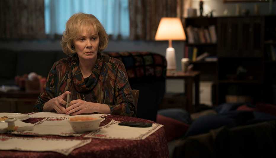 Jean Smart in a scene from the HBO limited series Mare of Easttown