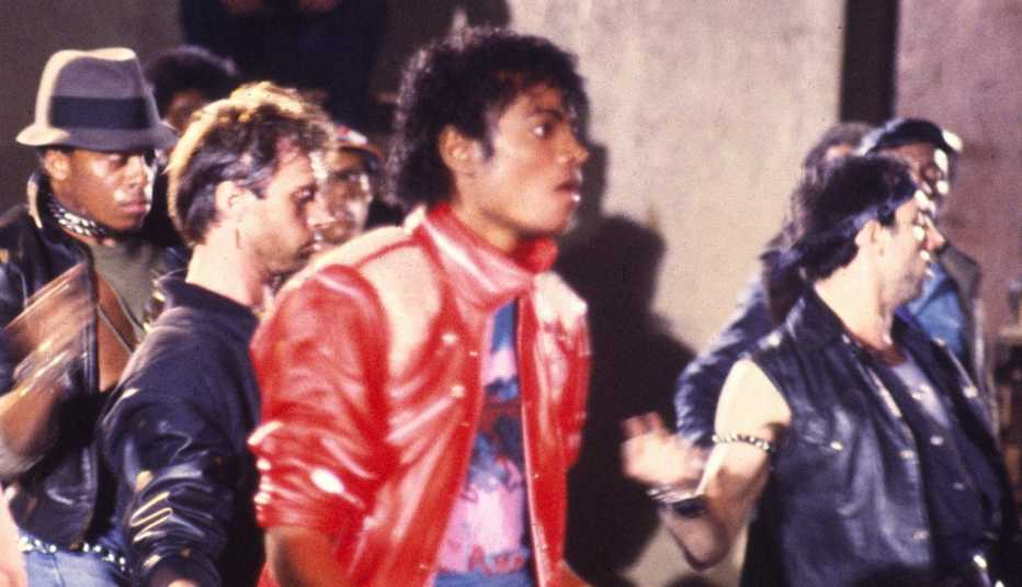 michael jackson in the music video for beat it