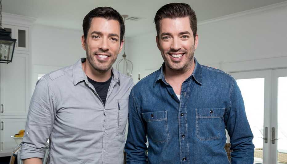 the property brothers on set