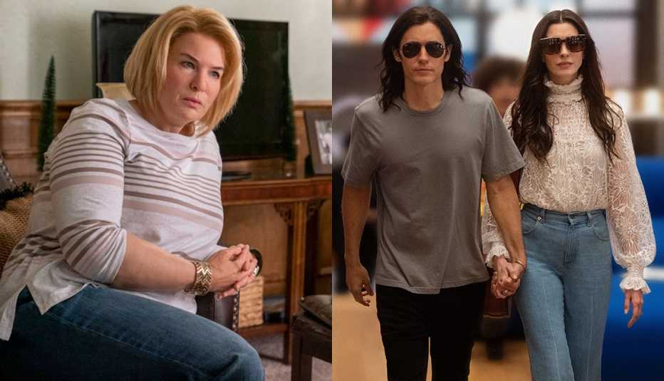 Renée Zellweger stars in The Thing About Pam and Jared Leto and Anne Hathaway star in WeCrashed