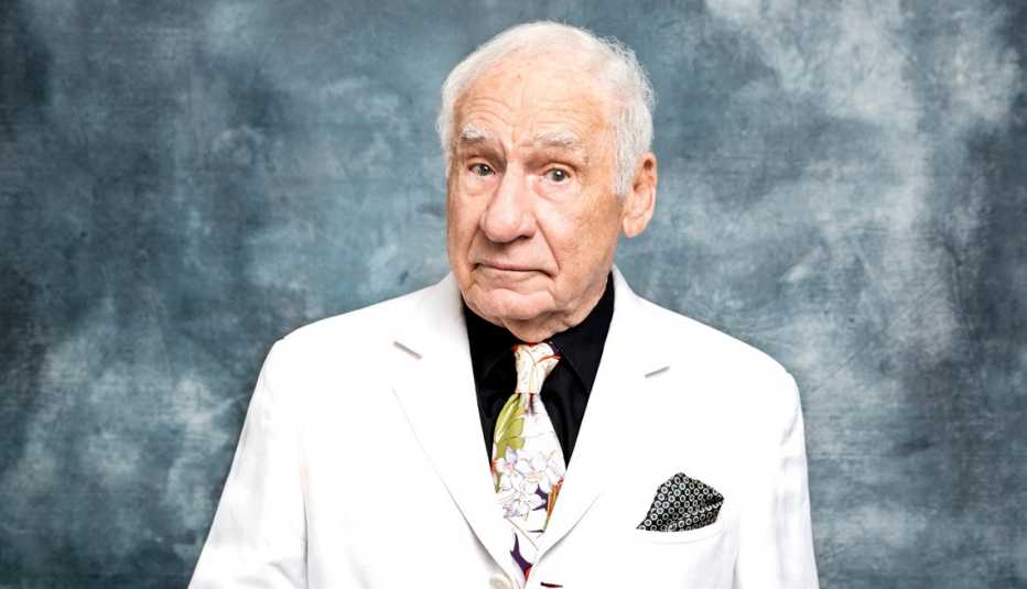comedian and filmmaker mel brooks photographed for the los angeles times in twenty sixteen