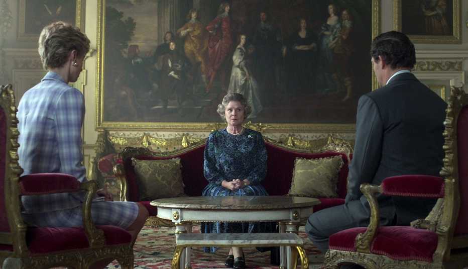 Imelda Staunton stars as Queen Elizabeth II in Season 5 of The Crown