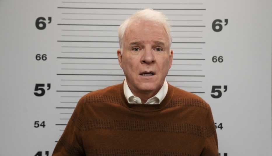 actor Steve Martin in Only Murders In The Building