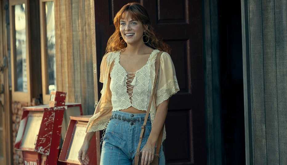 Riley Keough stars in the Prime Video series Daisy Jones and The Six