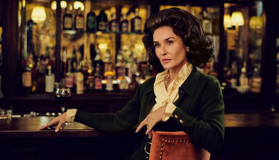 Demi Moore as Ann Woodward in "Feud: Capote vs. The Swans."