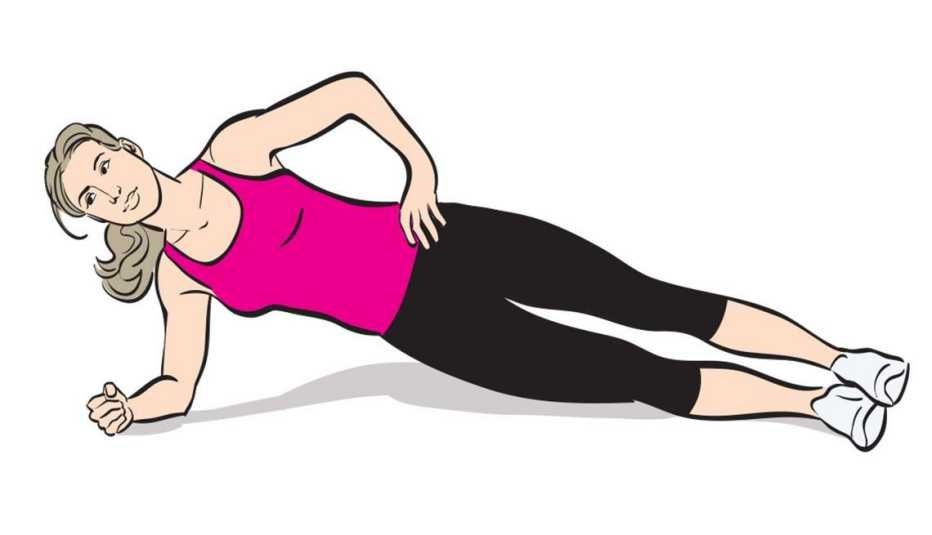 Stay Fit Injury Free Stretches Side Planks