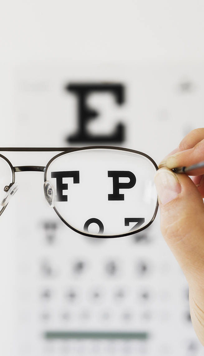 Eyeglasses can greatly help improve your vision