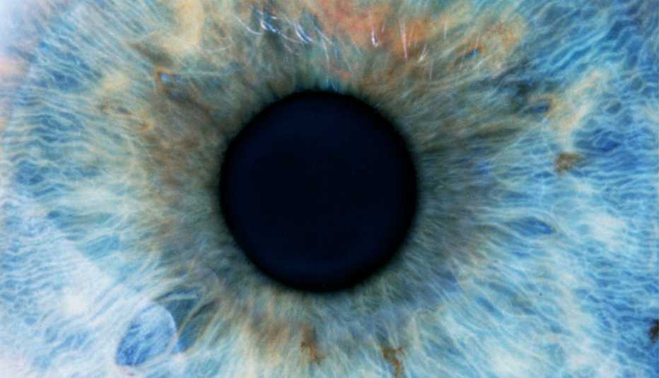 Close up of an eyeball