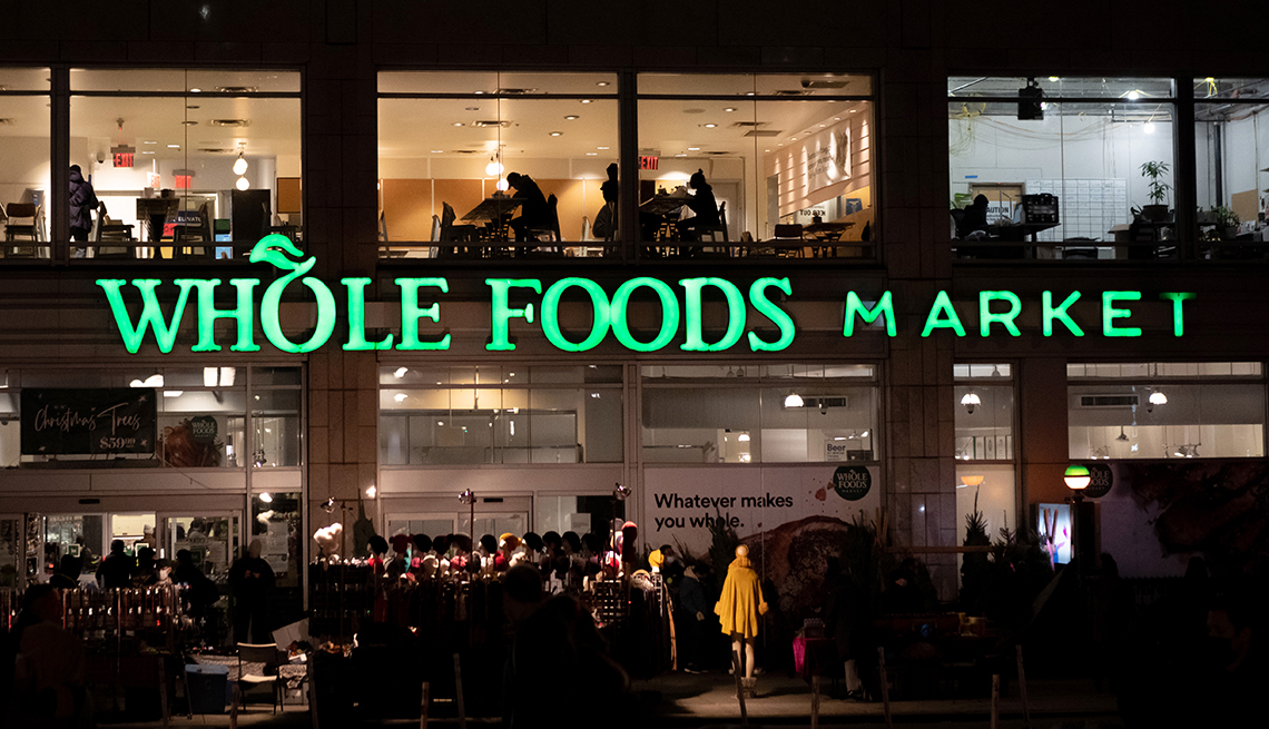 Exterior of whole foods in New York City.