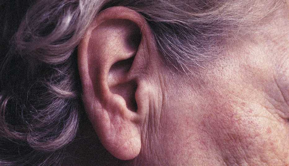 hi res close up photo of an ear