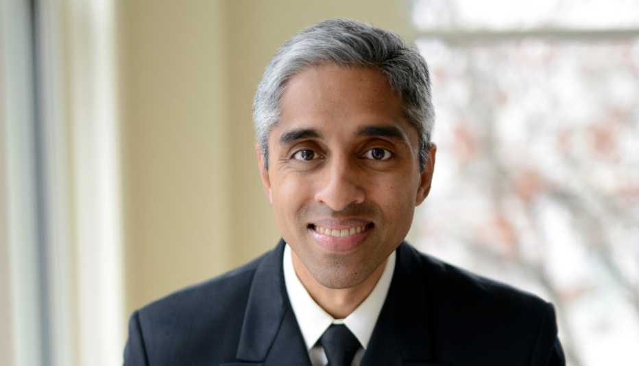 close up of former surgeon general vivek murthy