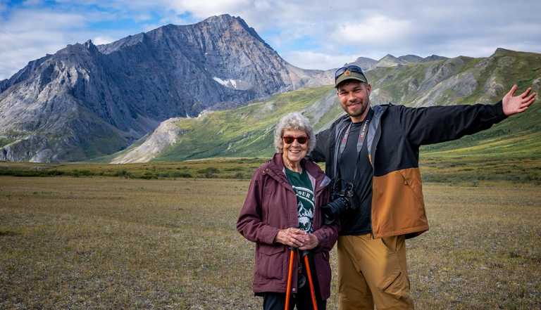 Joy and Brad Ryan at Gates of the Arctic, 2021 