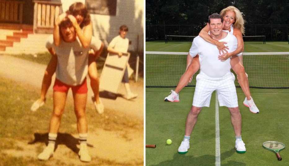 Debby Klein and Jeff Stiel, Tennis Court, Reunited: And It Feels Soooo Good, 