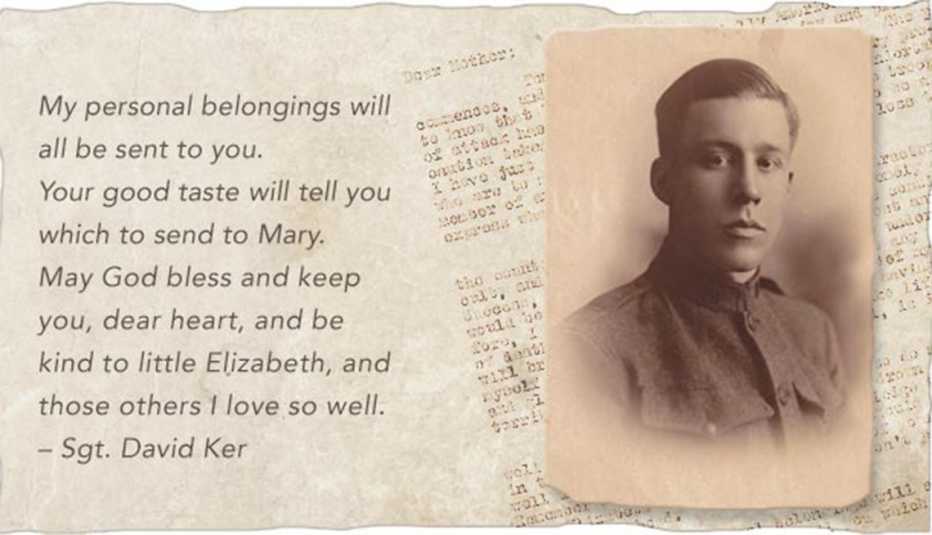 Last Letters Home - Final Words From Fallen Warriors- Sgt. David Ker