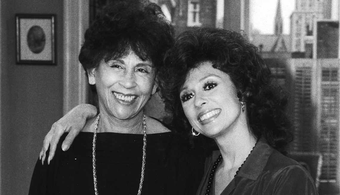 Rita Moreno and her mother
