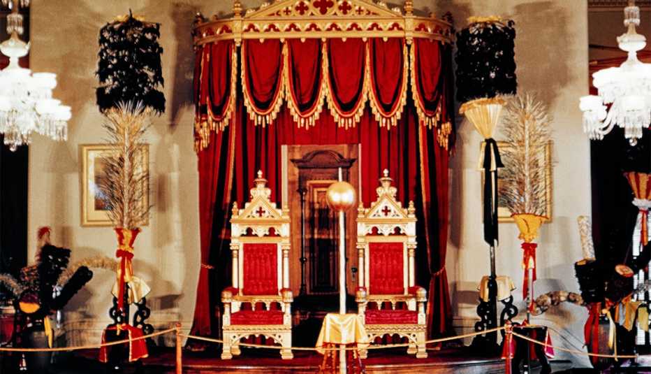Throne Room at Iolani Palace 