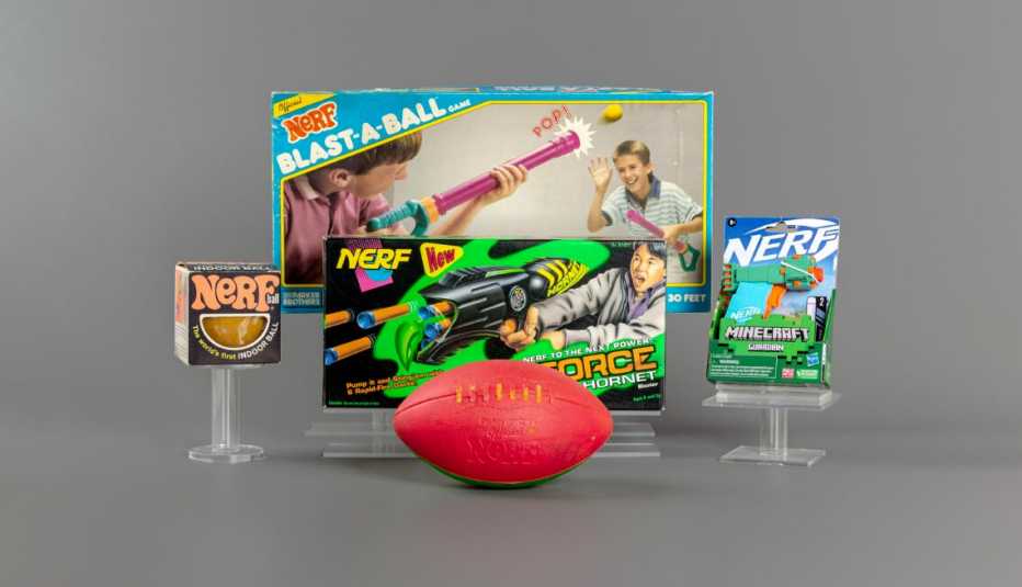 foam nerf balls and nerf toys for the strong national museum of play