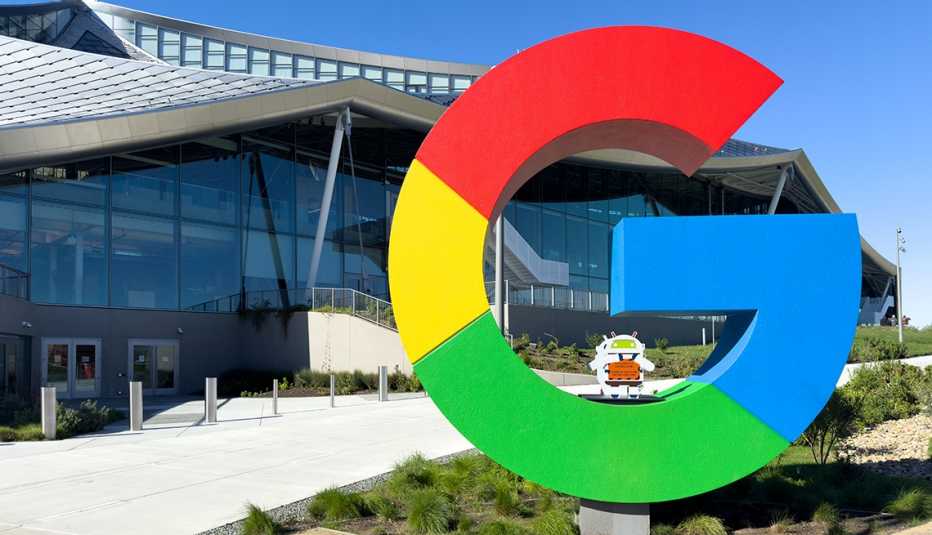googles iconic g logo outside its bay campus in san jose california