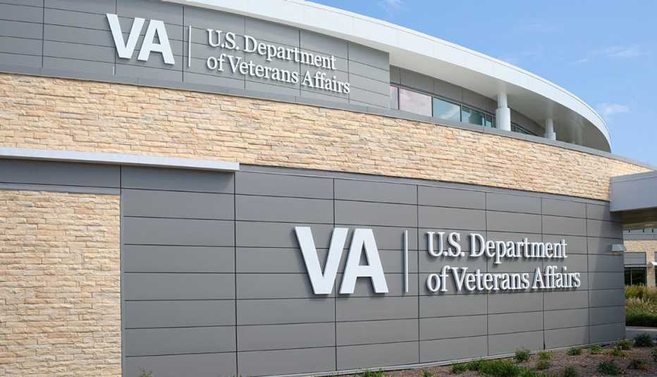 A Veterans Affairs building