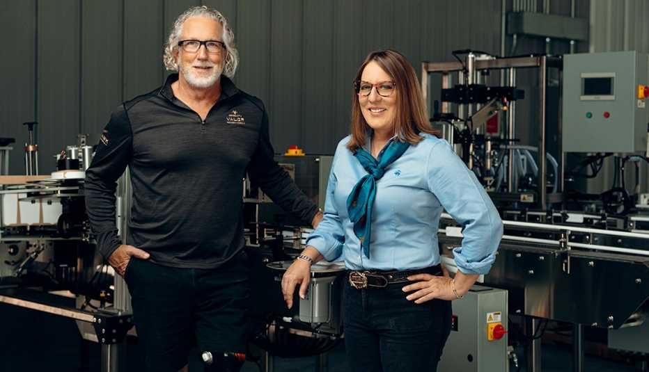 Veterans Brad and Jessica Halling started laying the groundwork for their distillery in 2019.