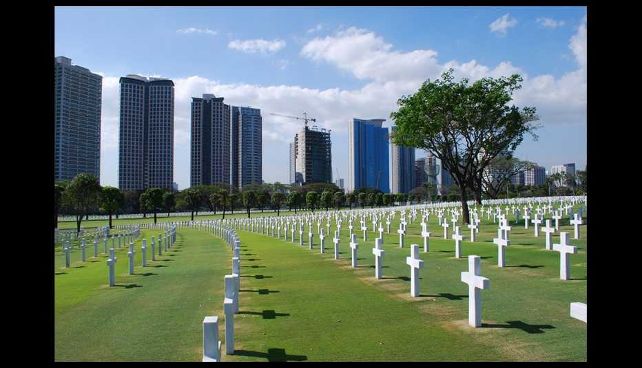 manila american cemetary and memorial in the philippines