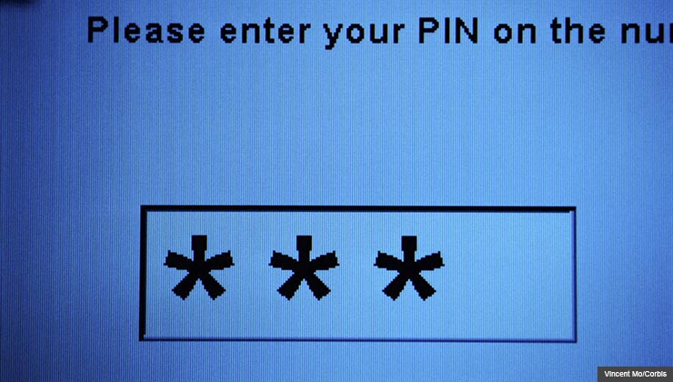 Tips for how to create a memorable PIN code that's not easily guessed by crooks. For Scam Alert.