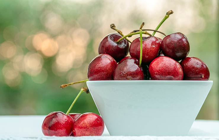 Cherries Bowl Eat Clean Get Lean Superfoods Nutrition Healthy