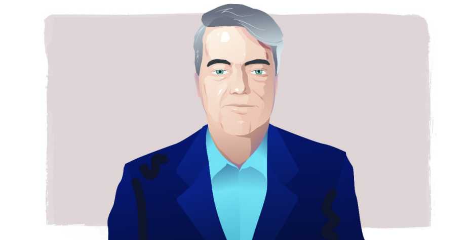 Graphic illustration of Bob Sullivan