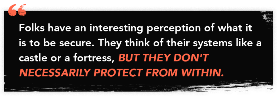 Quote graphic from The Perfect Scam