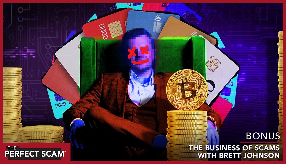 Website image - Bonus episode - The Business of Scams with Brett Johnson 