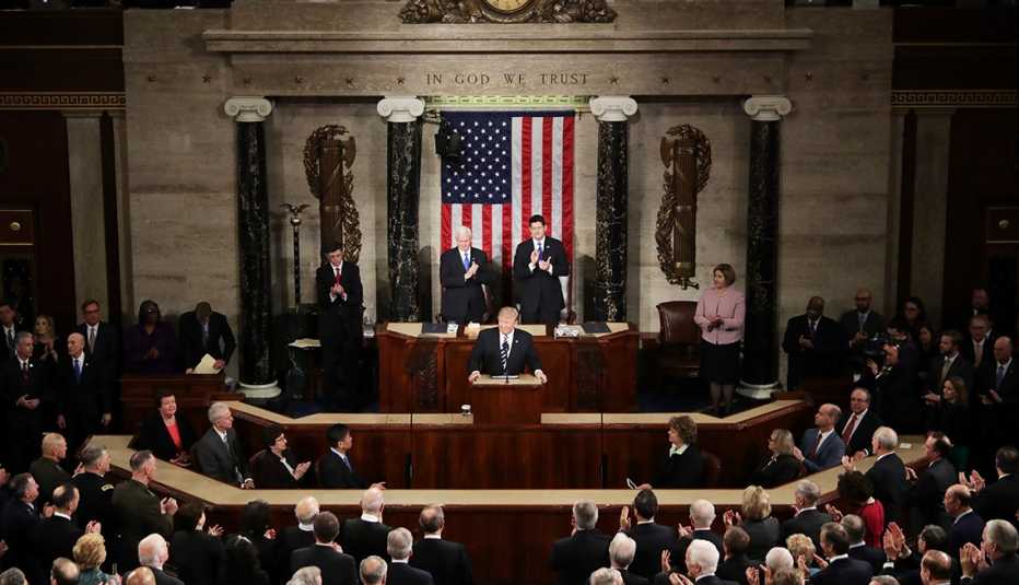 Trump Address Congress, AARP