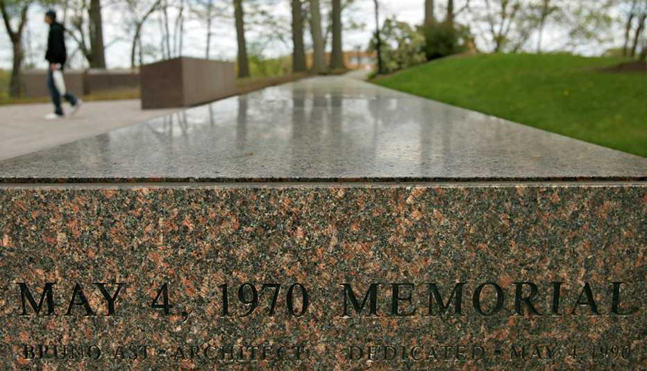 Memorial at Kent State University
