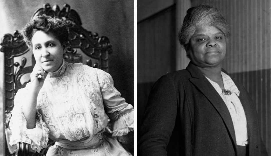 portraits of two early black suffragists mary church terrell and ida b wells