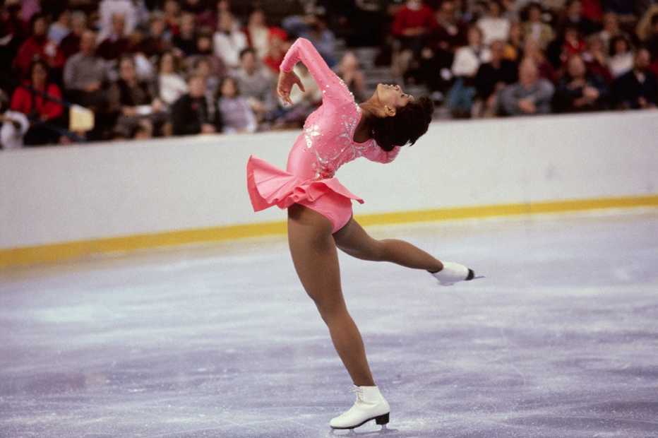 a photo of figure skater debi thomas