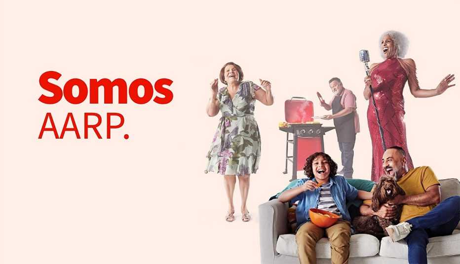 Somos AARP, or “We are AARP,” expresses the unity between AARP and the Latino community.