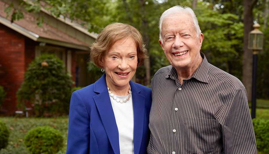 Portrait Rosalynn and Jimmy Carter, Conversation with Jimmy Carter