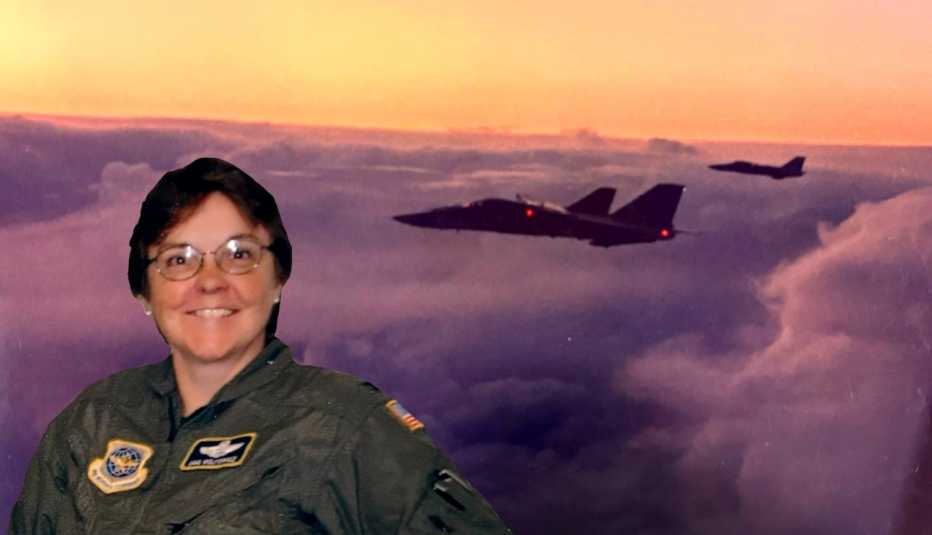 Gail Wojtowicz was one of the female pilots who refueled fighter aircraft during a 1986 raid on Libya.