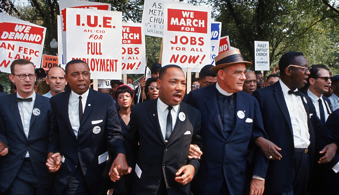 Martin Luther King Jr., March for Jobs and Freedom, Voices of Civil Rights
