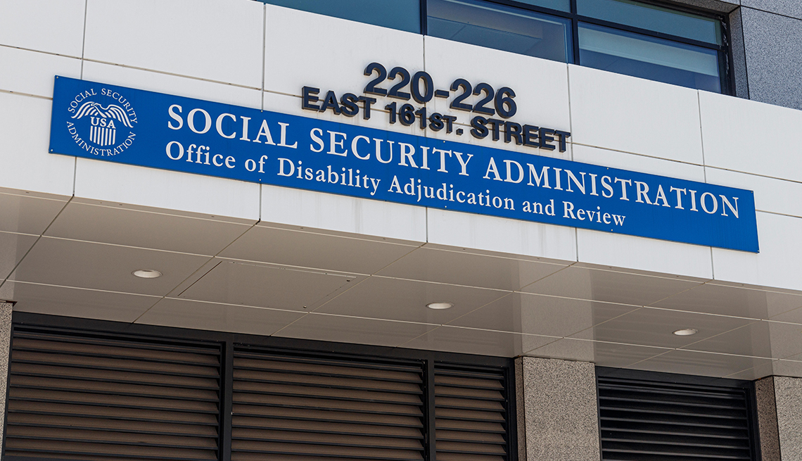 exterior branch office of the Social Security Administration office of Disability Adjudication and Review