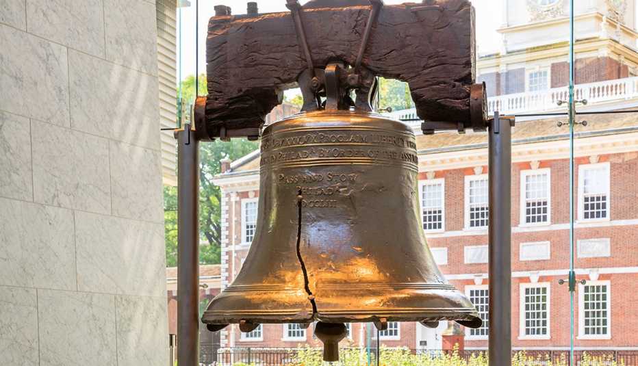 the iconic liberty bell in philadelphia