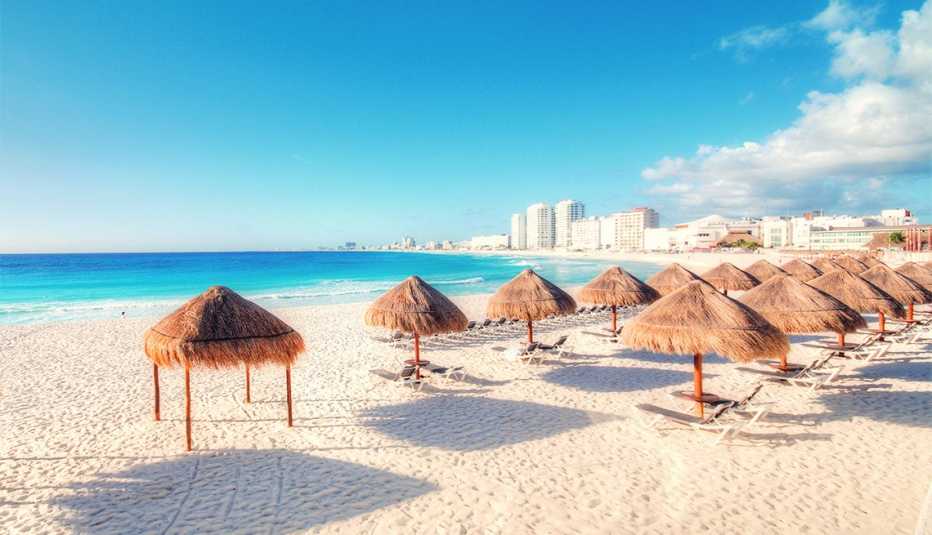Cancun beach, Mexico.