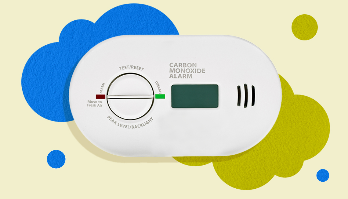a carbon monoxide detector 