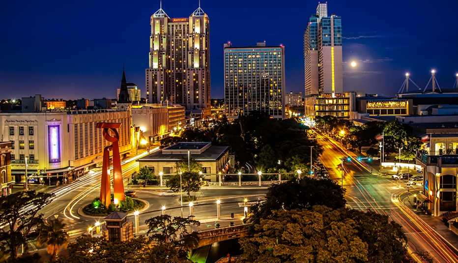 A view of Downtown San Antonio
