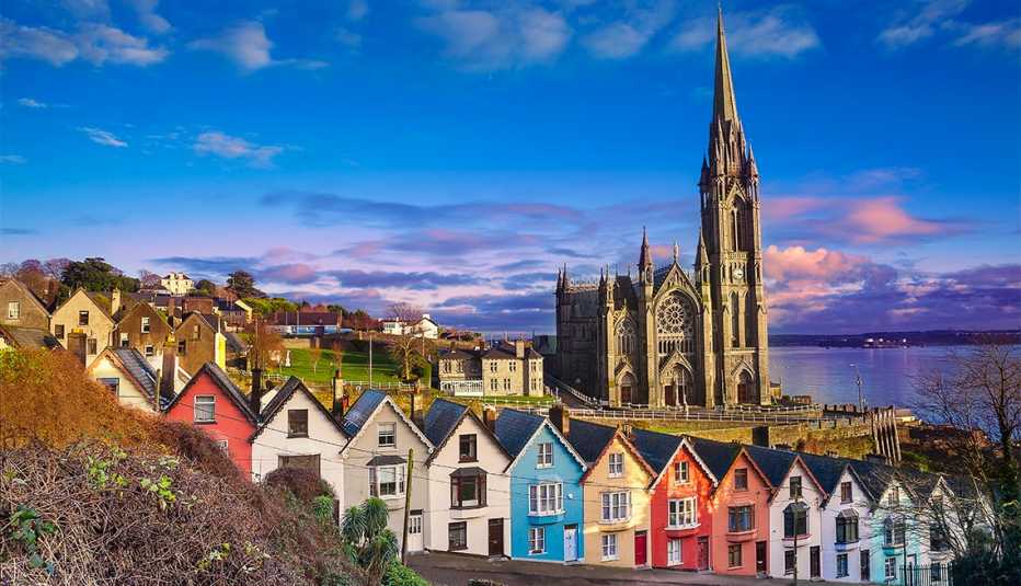 Cobh is a harbour town in County Cork, Ireland