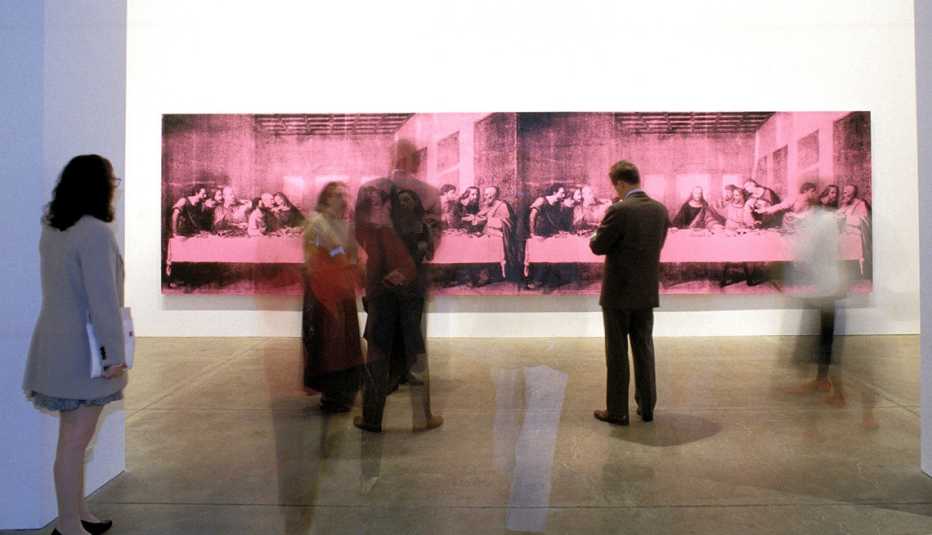 Visitors Blur, The Last Supper, Warhol Museum, Heartland Getaways
